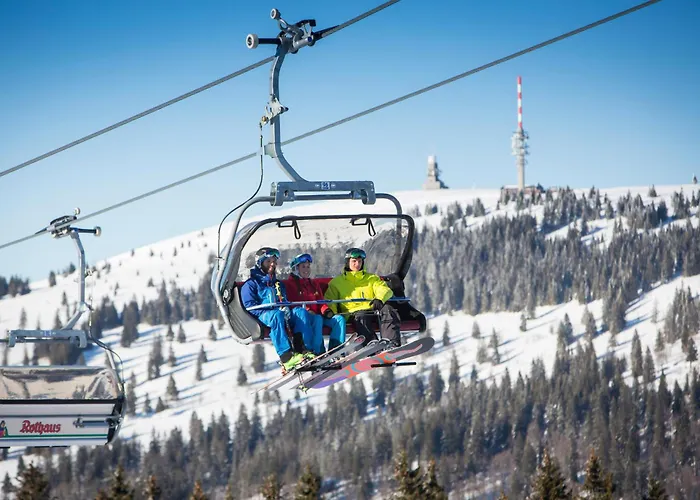 Drei Tannen - 06 - Apartmenthaus, Titisee, Nahe Badeparadies شقة تيتيسي نيوستادت